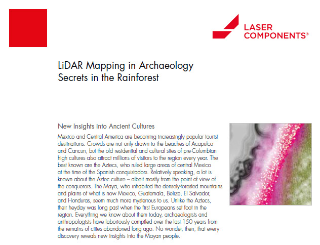 LiDAR Mapping in Archaeology