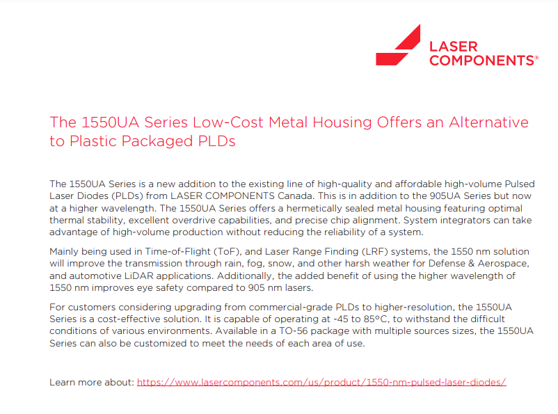 The 1550UA Series Low-Cost Metal Housing Offers an Alternative to Plastic Package PLDs